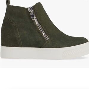 Steve Madden Women's Wanda Ankle Wedge Sneaker